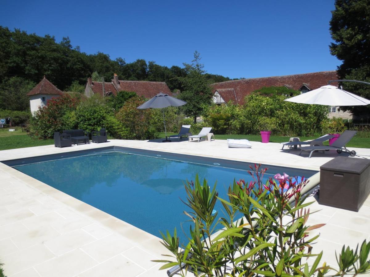 Bed and Breakfast Le Grand Coudreau Nazelles-Negron Exterior foto